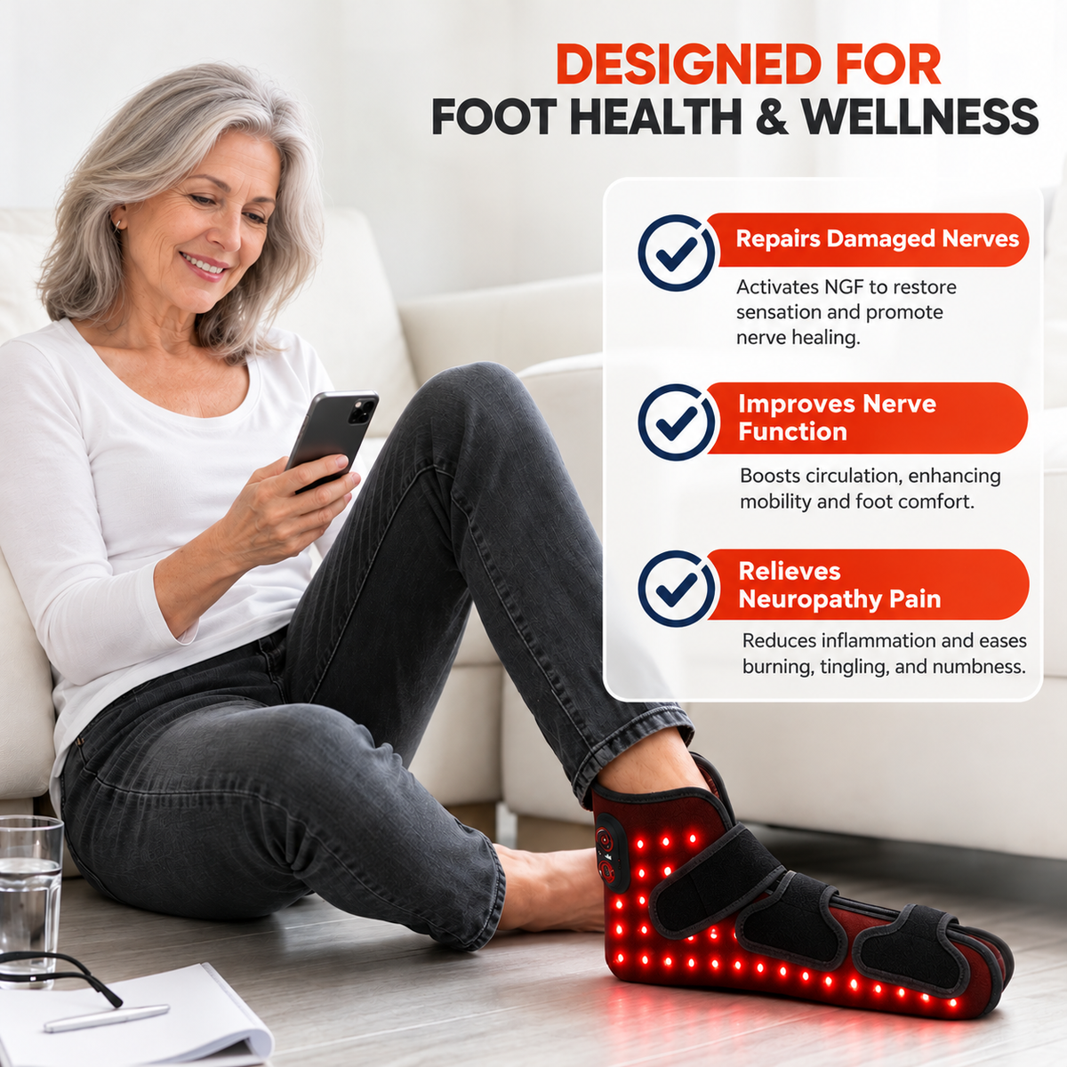 Best Seller - Keenca™ Foot Relief - Relax for just 20 minutes a day